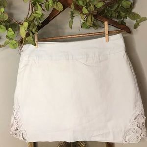 White skort